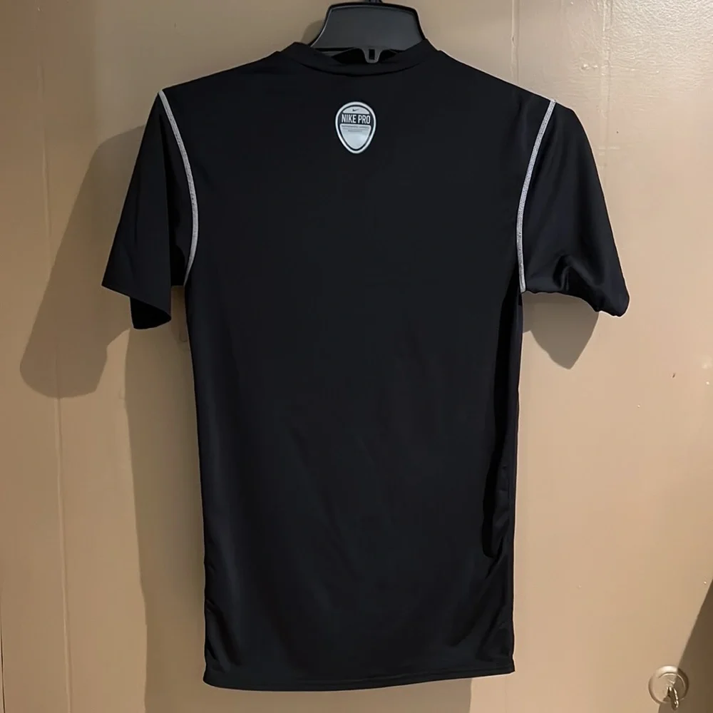 Nike Men’s Dry Fit Pro Performance Tee in Black Sz M - Picture 6 of 8